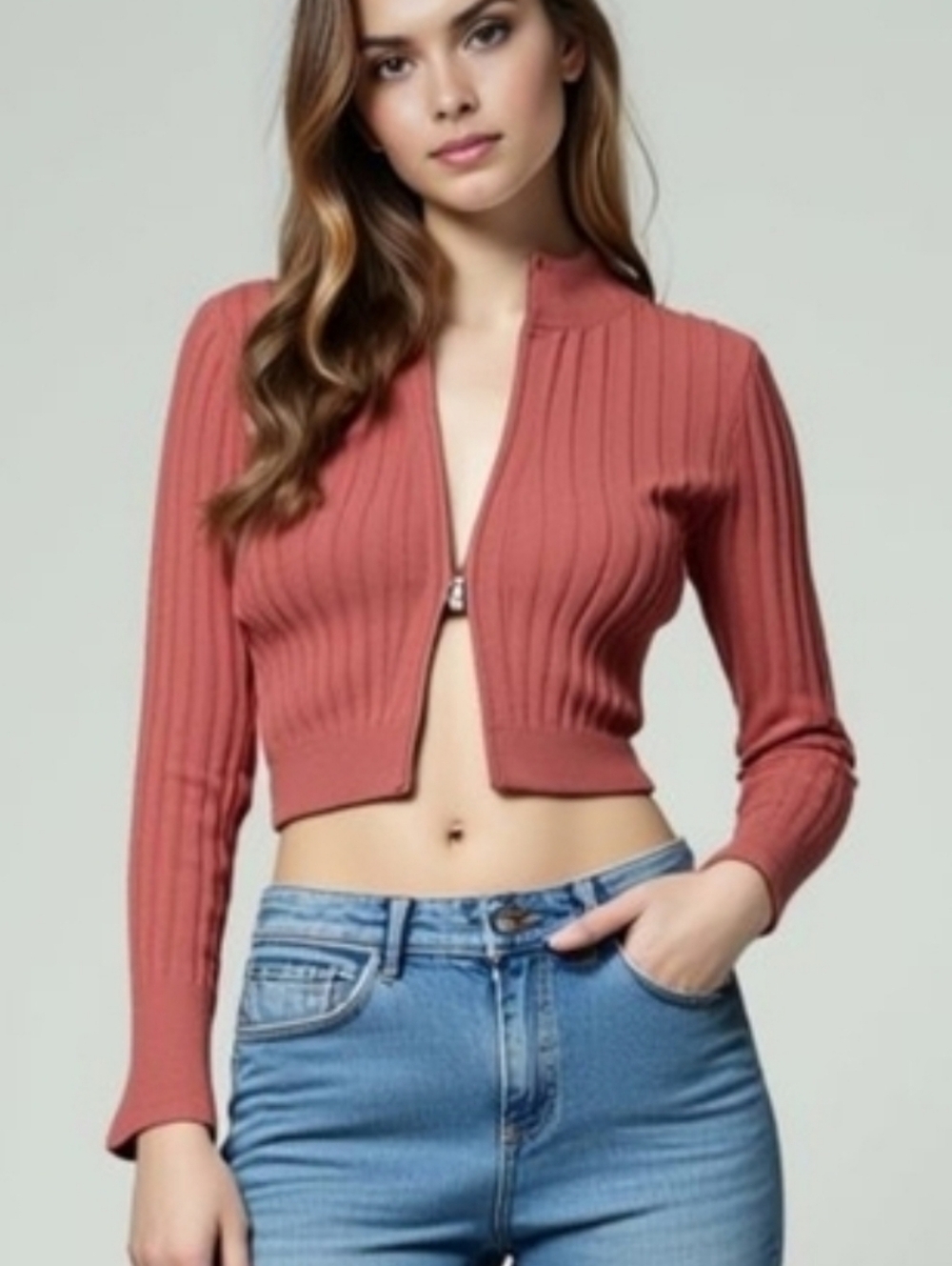 Wild Fable Knitwear Size Small Rust NWT - Picture 8 of 9